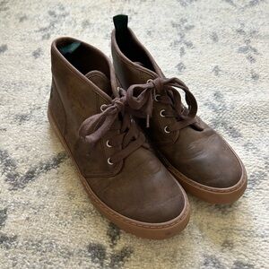 Boys Brown Leather Shoes